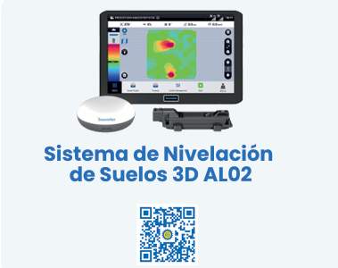Nivelación 3D AL02 Sveaverken - Sistema GNSS profesional para nivelación láser de tierras.
