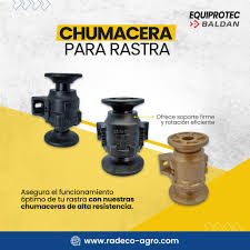 CHUMACERAS Baldan - Rodamientos sellados de libre mantenimiento y larga vida útil.