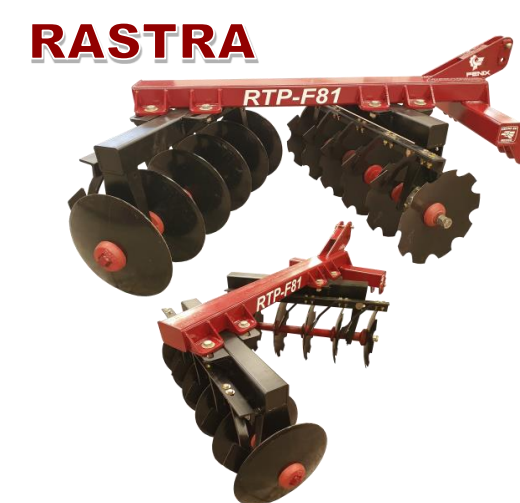 RTP-F85A-40 Fenix - Rastra de tiro pesado 40 discos para terrenos compactados.